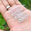 ขวดแก้วจิ๋ว 2ml สีใส ฝาพลาสติกสีขาว
