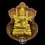 #173 เหรียญพระพรหม (เนื้อทองแดงหน้ากากชนวนพระบูชา) รุ่นพรหมบวร ปี53 วัดบวรนิเวศวิหาร กรุงเทพฯ (มีโค้ด หมายเลข 173)