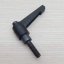 M5 x 20mm Metal Knob Adjustable Handle Lever Grip Black