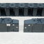 18 x 37 mm Cable Drag Chain R38mm ยาว 1M และ End Connectors (Semi-Enclosed)