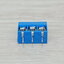 KF301- 3P Blue Terminal Block (5.08-301-3P) (ชุด 10 ตัว)
