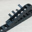 15 x 20 mm Cable Drag Chain R28mm ยาว 1M และ End Connectors (Bridge open outside)