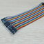 20cm Cable jumper 40P Male-Male (ผู้-ผู้)