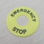 Emergency Stop - Legend Plate ID 22mm / OD 60mm