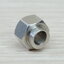 Eccentric column 6 mm - bore 5mm <OD 10mm> (Nickel-plated)