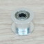 Pulley Wheel แบบ 20 ฟัน 2GT width 10mm belt ไม่มีฟัน (ใส่แกน 5mm)