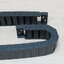 15 x 40 mm Cable Drag Chain R28mm ยาว 1M และ End Connectors (Semi-Enclosed)