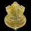 #150 เหรียญพระพรหม (เนื้อทองทิพย์ลงยาราชาวดีสีแดง) รุ่นพรหมบวร ปี53 วัดบวรนิเวศวิหาร กรุงเทพฯ (มีโค้ด หมายเลข 150)