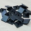3030 Black Plastic End Cap (แพ็ค20ชิ้น) สำหรับ Series 30 Alu Profile