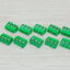 KF301- 3P Green Terminal Block (5.08-301-3P) (ชุด 10 ตัว)