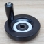 80mm Bakelite-Solid Handwheel Bore 10mm+Keyway 3mm