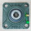 UCF202 Flange Bearing Unit 15mm Cast Iron Housing Self-aligning (โครงของ F204)
