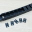 15 x 20 mm Cable Drag Chain R38mm ยาว 1M และ End Connectors (Semi-Enclosed)