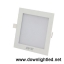 ดาวน์ไลท์ LED Panel light Square 15w (แสงส้ม)