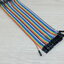 20cm Cable jumper 40P Male-Female (ผู้-เมีย)