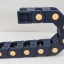 20 X 30 mm Cable Drag Chain R55mm ยาว 1M และ End Connectors (Bridge opening)
