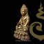 พระกริ่งพรหมบวร เนื้อทองผสมหล่อโบราณ รุ่นพรหมบวร ปี53 วัดบวรนิเวศวิหาร กรุงเทพฯ (ใต้ฐานตอกโค้ด หมายเลข 530)
