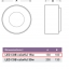 ดาวน์ไลท์ LED EVE 15w (แสงขาว)