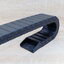 15 X 50 mm Cable Drag Chain R28mm ยาว 1M และ End Connectors (Semi-Enclosed)