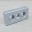 End Connection Joint Plate 3060, M12, 2-D8mm สำหรับ Series 30 Alu Profile