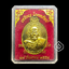 เหรียญโภคทรัพย์ หลังครุฑ (เนื้อทองทิพย์) รุ่นแรก ปี54 หลวงปู่ผาด วัดไร่ จ.อ่างทอง (มีโค้ด หมายเลข 898 เลขคู่มิตร)