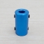 6.35 x 8 mm Rigid Top Wire Coupling D14 L25 mm (สีน้ำเงิน)