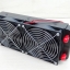 240mm Aluminum Radiator Water Cooling 18 Tube Heat Exchanger (หัวจุก 10mm) + 2 Fans 12V DC