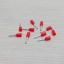 E0508 (Red) Terminal เหมาะกับสาย 22AWG (แพ็ค100ชิ้น)