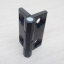 บานพับ Hinge 60x60 mm Zinc alloy หนา 6 mm ระยะรู 35x35 mm, รูยึด 6.5 mm (สีดำ)