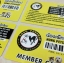 บัตรแข็ง Pvc 0.7 Card ขนาดเอทีเอ็ม