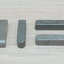 Flat Key Pin 6*6*25 Carbon Steel A-type Round Head Square (แพ็ค 4 ชิ้น)