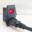 AC-01A Plug Socket 3 Pin Male AC250V พร้อมสวิทช์และฟิวส์ 10A