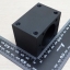 DSG20 Black Housing Aluminium for 20mm Ball Screw Nut (Inner Dia : 36mm) - 40 x 60 x 44 mm