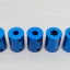 6.35 x 6.35 mm Rigid Top Wire Coupling D18 L25 mm (สีน้ำเงิน)
