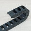 15 x 20 mm Cable Drag Chain R28mm ยาว 1M และ End Connectors (Bridge open outside)