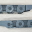 18 x 37 mm Cable Drag Chain R38mm ยาว 1M และ End Connectors (Semi-Enclosed)