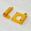 MK8 extruder aluminum block DIY kit for 1.75mm Filament (Right hand)