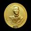 เหรียญสมเด็จพระนเรศวรมหาราช ที่ระลึกสร้างพระตำหนักถวาย ปี41 เนื้อกะไหล่ทอง วัดใหญ่ชัยมงคล จ.อยุธยา พร้อมตลับเดิม