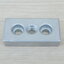 End Connection Joint Plate 3060, M12, 2-D8mm สำหรับ Series 30 Alu Profile