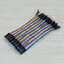 10cm Cable jumper 40P Male-Male (ผู้-ผู้)