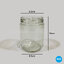 ขวดแก้ว แยม 500ml ฝาเกลียวล็อคสีทอง