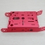 Aluminum Robot Chasis DIY (Red)