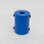 6.35 x 6.35 mm Rigid Top Wire Coupling D18 L25 mm (สีน้ำเงิน)