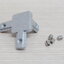 3 Way L-Bracket สำหรับ Series 20 Alu Profile (4-Hole)