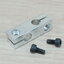 8mm x 8mm Holes Cross Shaft Support Aluminum Alloy
