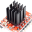 Black Aluminum Heat Sink 9x9x12mm