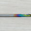 [เกรด 3A] - Single Flute DLC Coating 3.175x3.175x12 High Efficiency End Mill, Shank 3.175mm