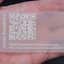 Card Clear Frosted บัตรใสขุ่นฝ้า