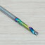 [เกรด 3A] - Single Flute DLC Coating 3.175x3.175x17 High Efficiency End Mill, Shank 3.175mm