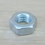 Hex Nuts M8x1.25mm (20ตัว/ถุง) Carbon Steel Galvanized